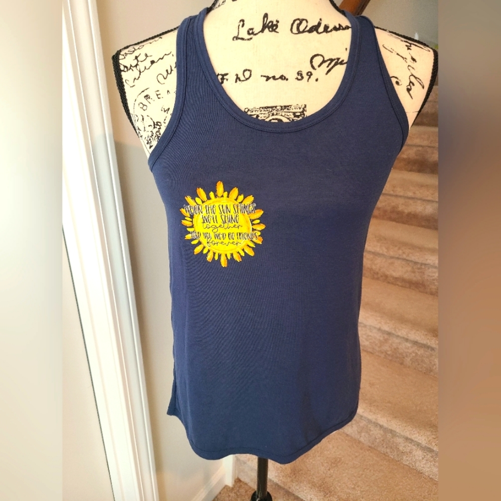 Navy Sunshine Tank